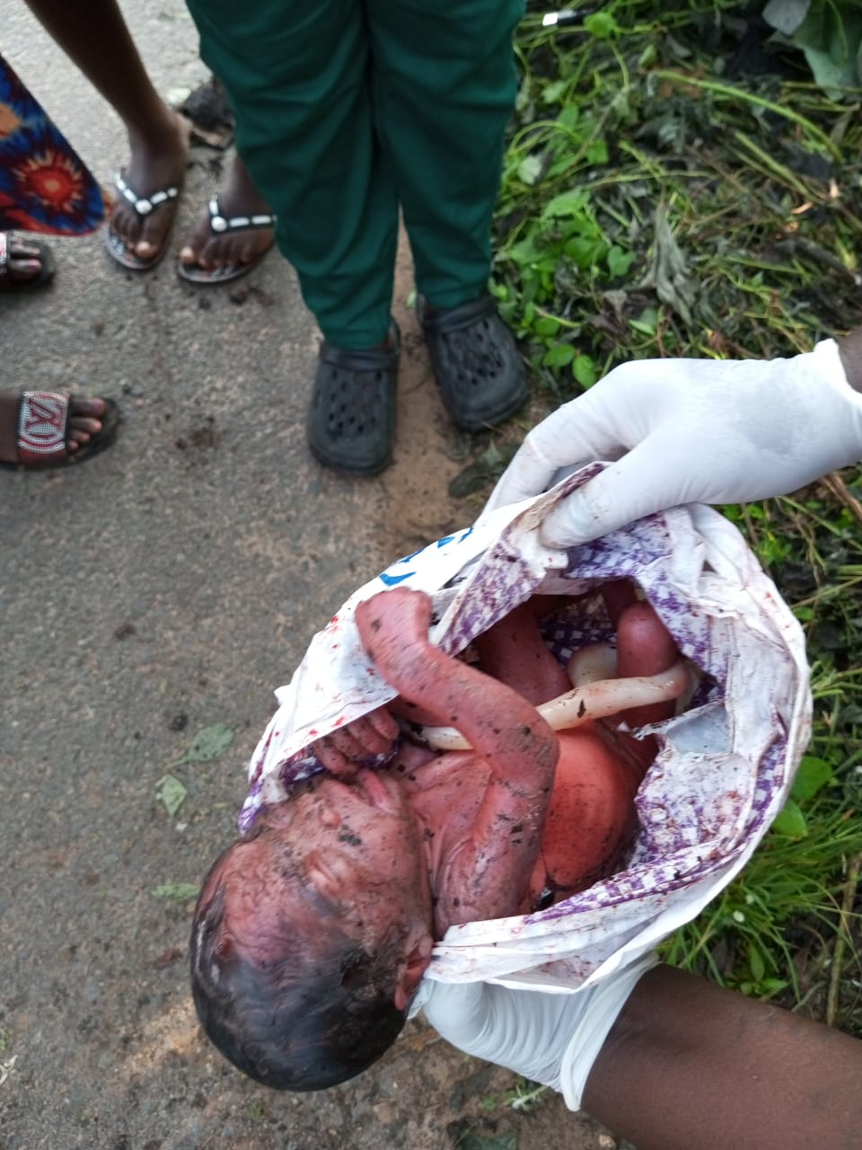Newly Born Baby Found Opposite General Hospital Owo