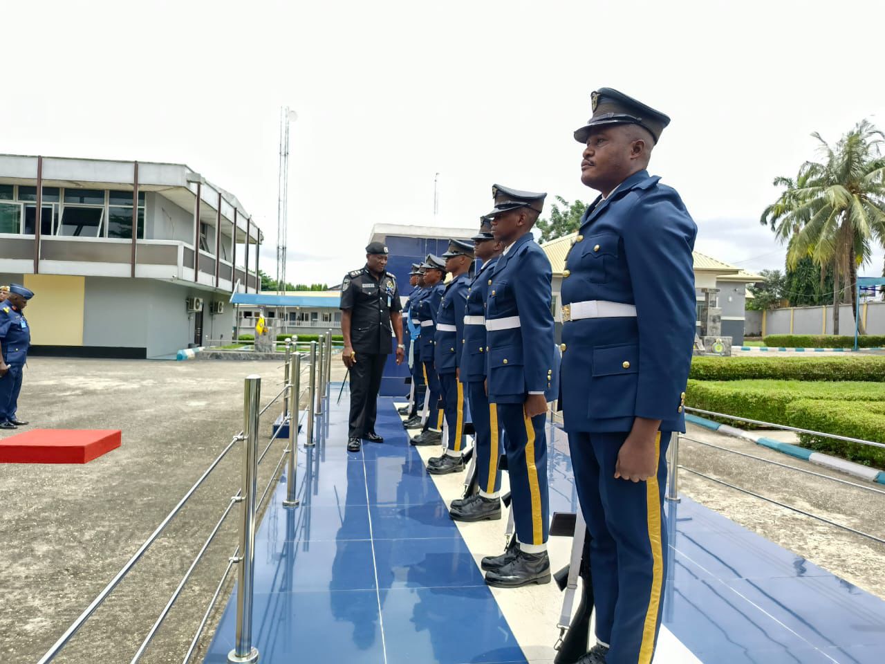 AIG ZONE 2 PAYS COURTESY VISIT TO AIR OFFICER COMMANDING, NIGERIAN AIR FORCE LOGISTICS COMMAND, LAGOS