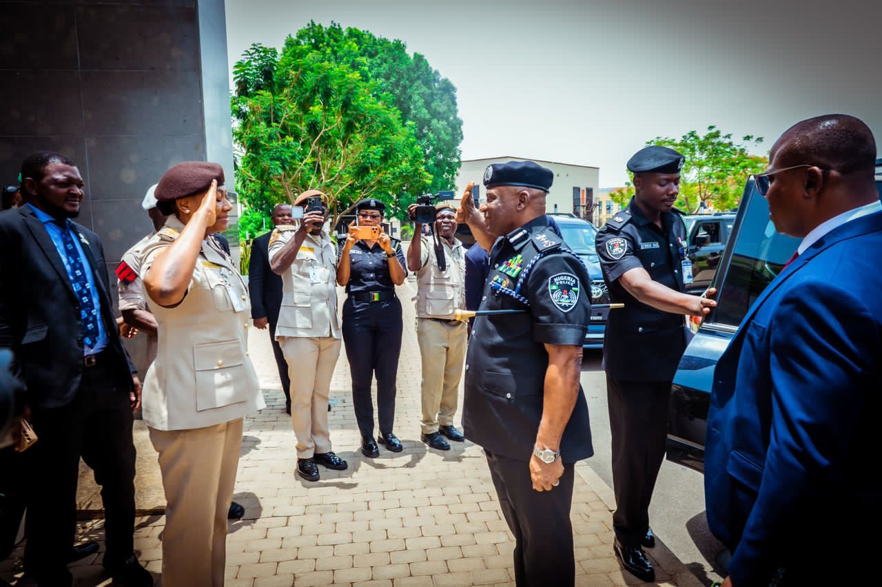 IGP Disu Visits Nigeria Immigration Service, Deepens Border Security and Intelligence Cooperation 