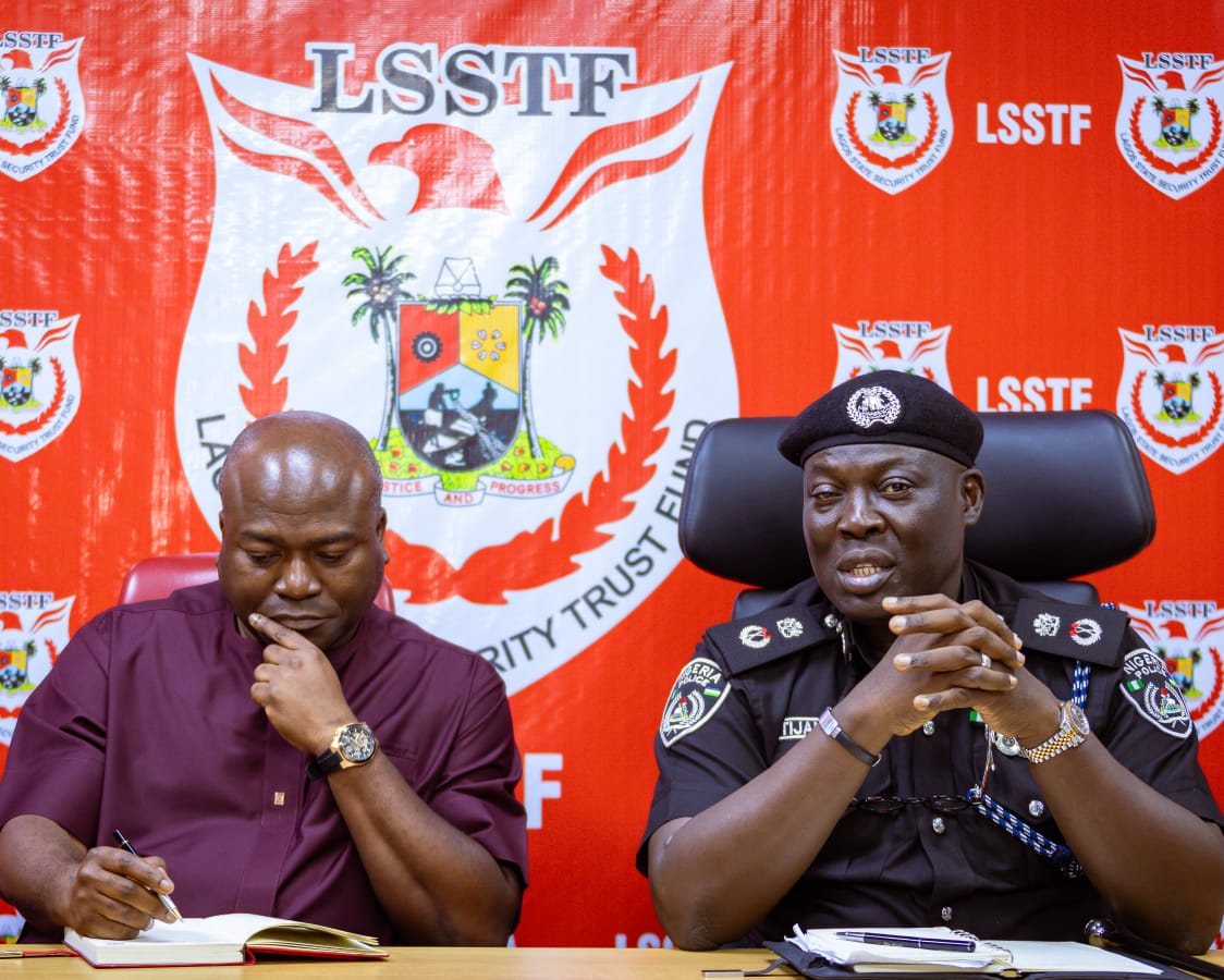 LSSTF ES/CEO Ogunsan Receives Lagos CP Tijani on Visit, Demands Ownership Mindset, Maintenance Culture from Officers