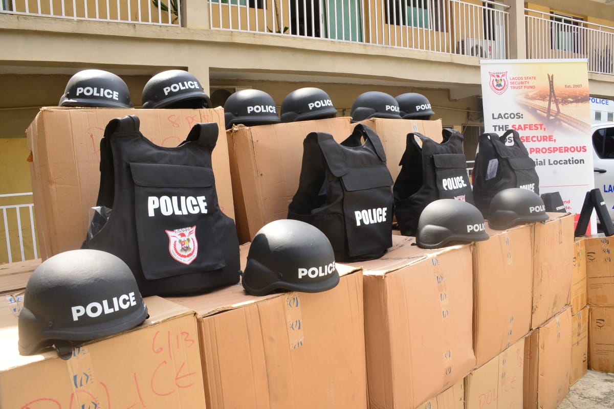 Lagos Is Safe, Secure And Battle-Ready, Ogunsan Assures Residents As LSSTF Equips All DPOs, Area Commanders, Tactical Squad Commanders With Bulletproof Vests, Helmets
