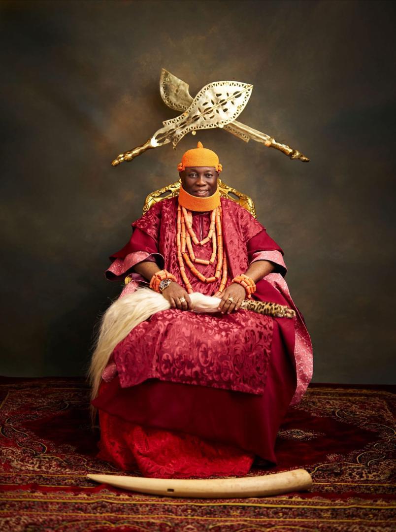 Njiko AniochaOshimili celebrates Asagba of Asaba at second anniversary